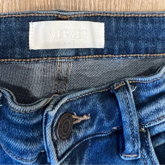 Vervet Blue Women's Flare Jeans - Stretch - Picture 6 of 7